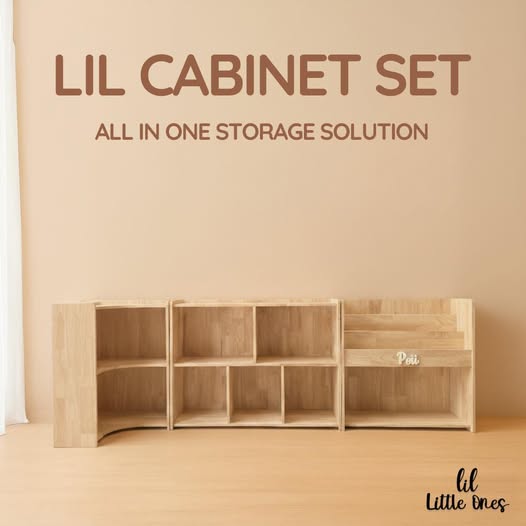 lil cabinet set : All in one storage solution