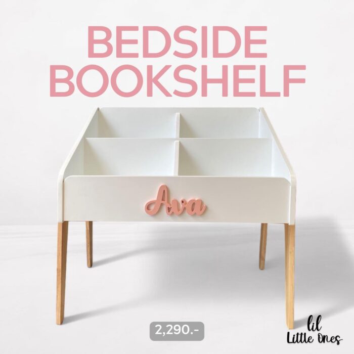 Bedside Bookshelf + Personalisation